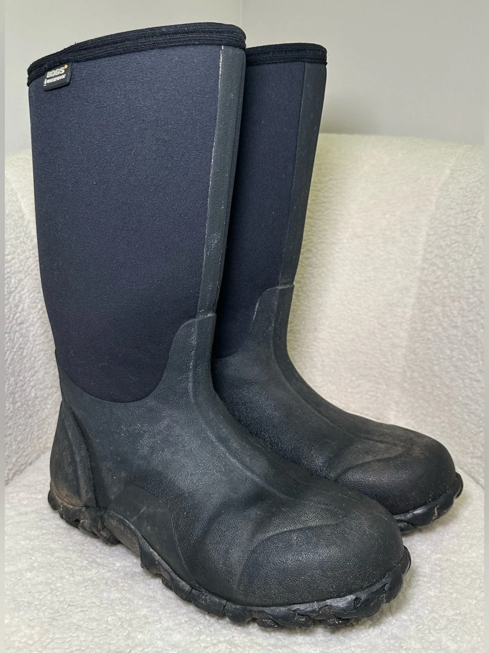 BOGS Boots Classic Black High Waterproof Insulated Outdoor Muck Swamp Farm 9